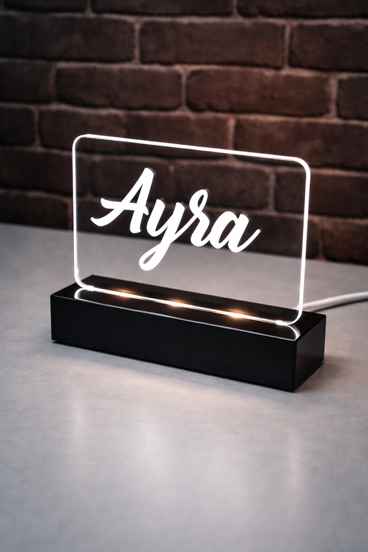 Personalized LED Acrylic Name Lamp