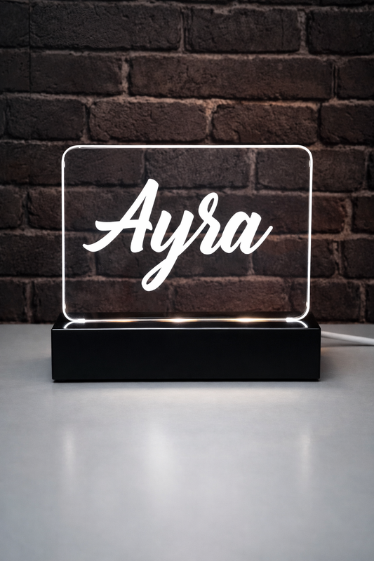 Personalized LED Acrylic Name Lamp