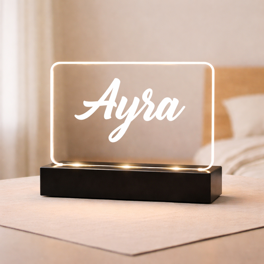 Personalized LED Acrylic Name Lamp