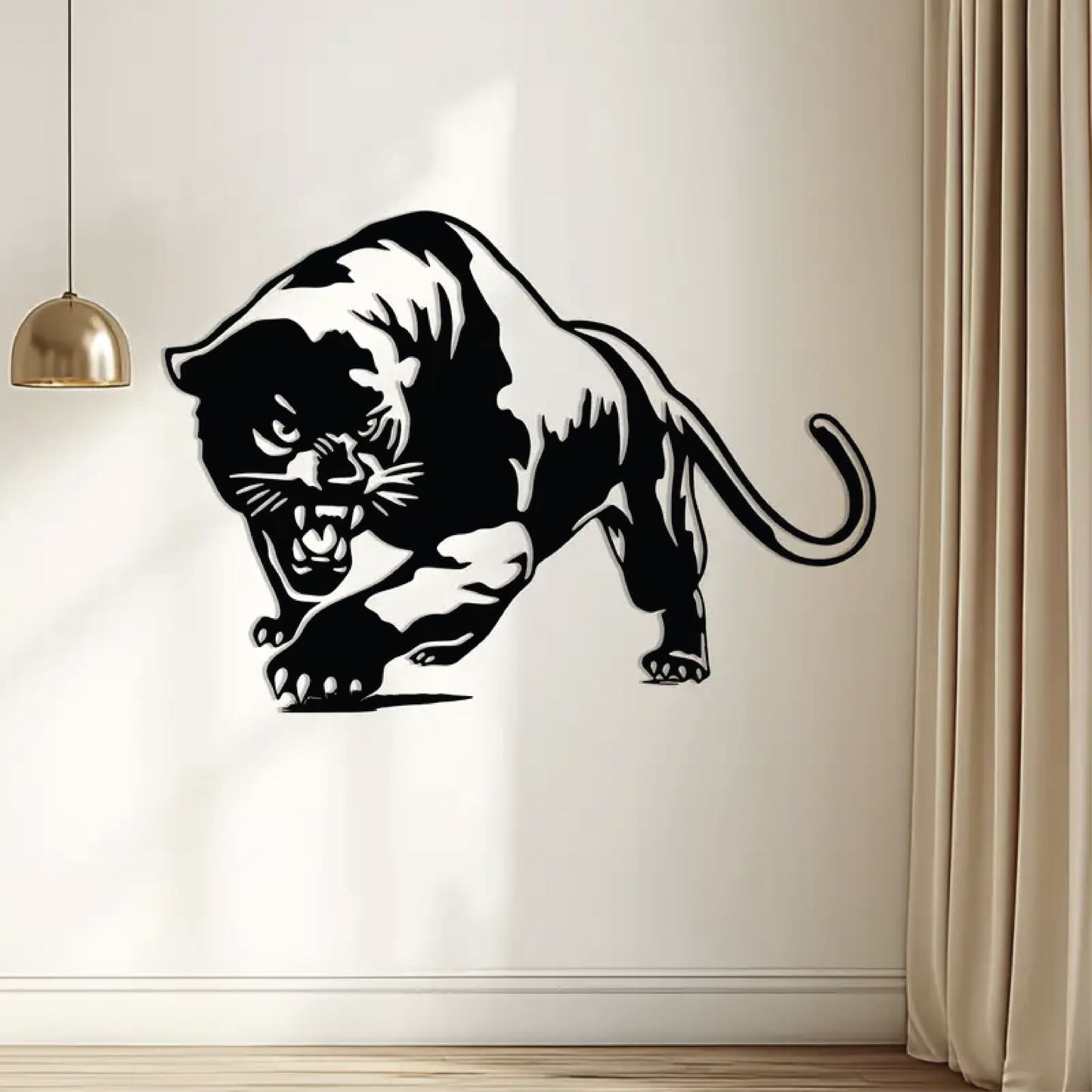 Lion wall art