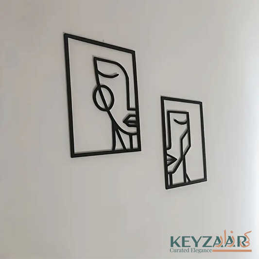 Woman Face Proud cnc cut art