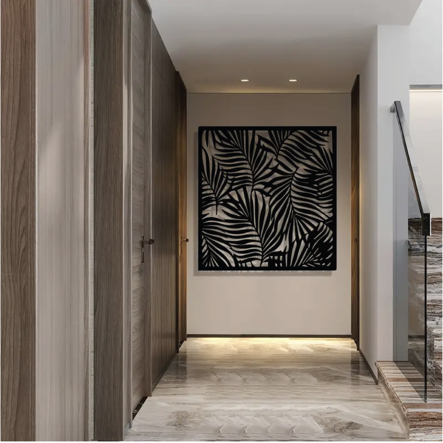 Leaf Jungle wall art for Office and homes