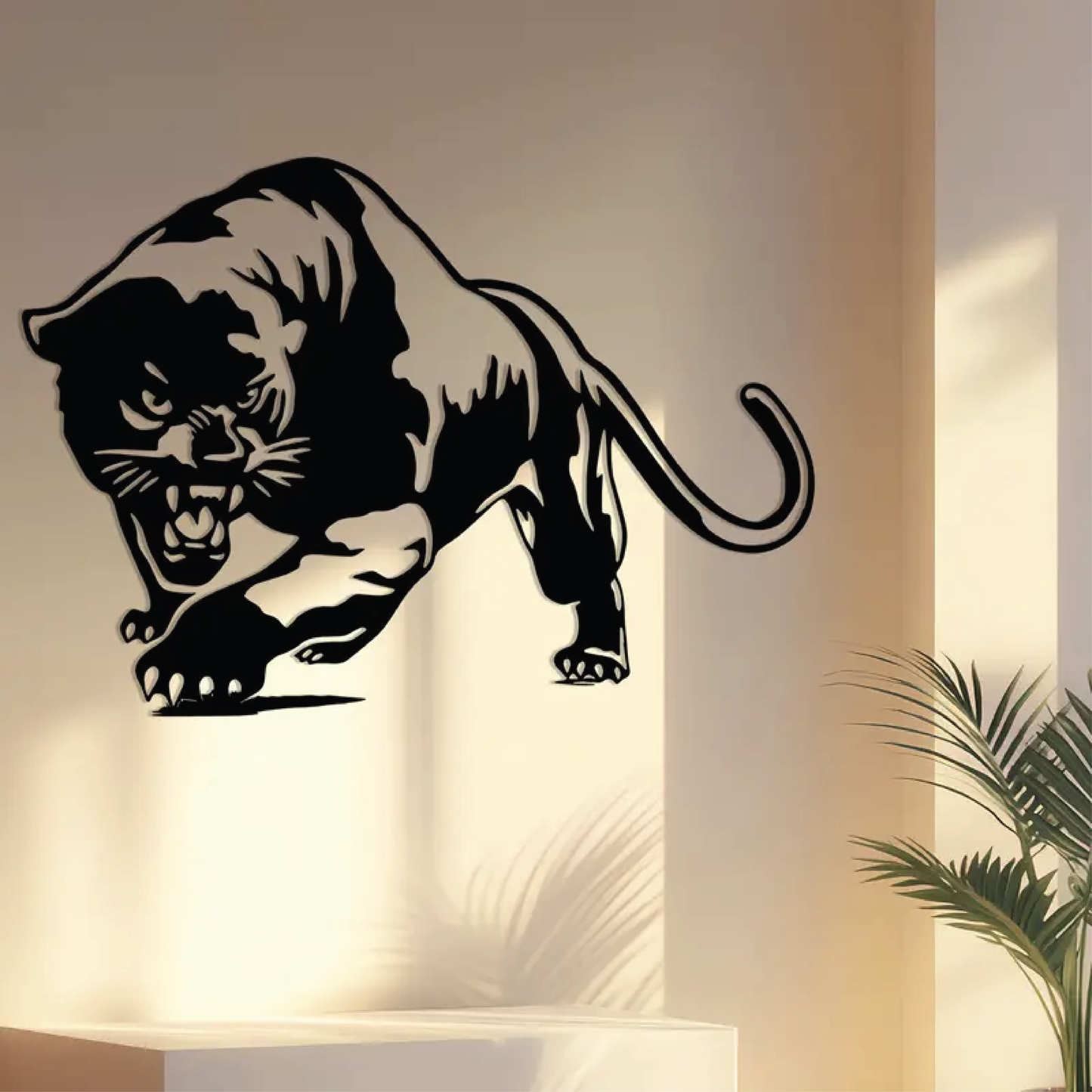 Lion wall art