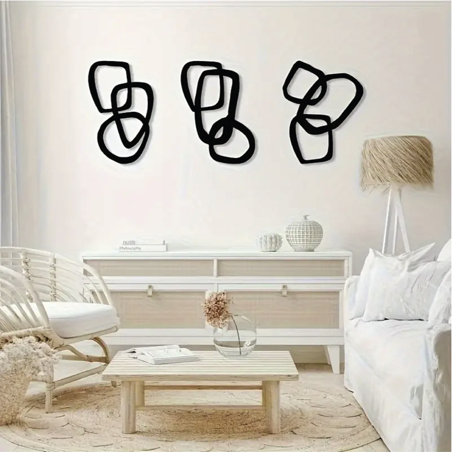 3 Pieces vintage Art