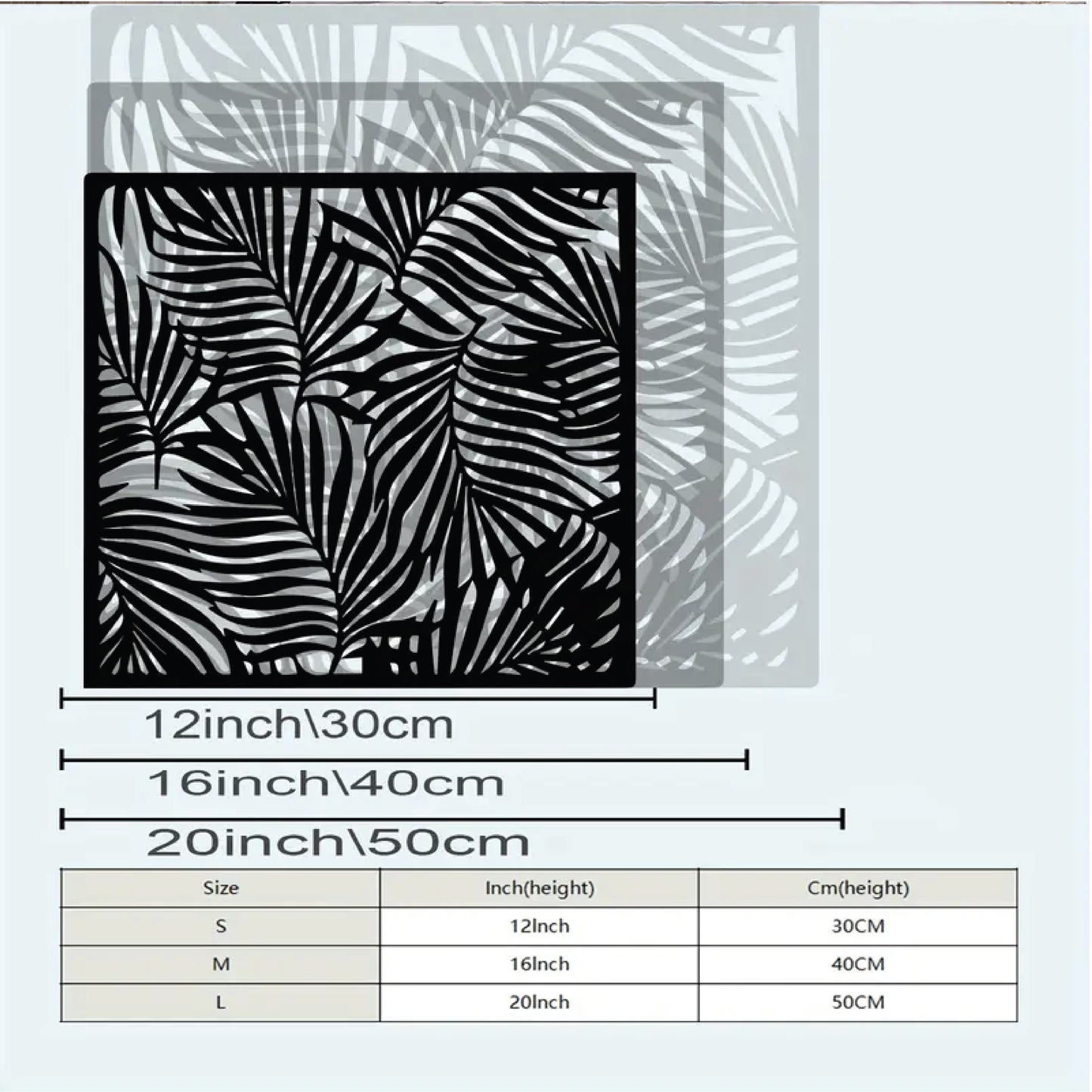 Leaf Jungle wall art for Office and homes